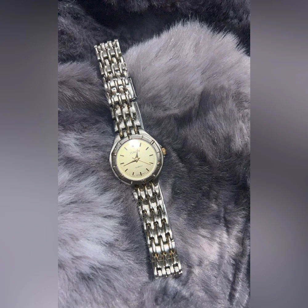 Yukon Silver and Gold Watch